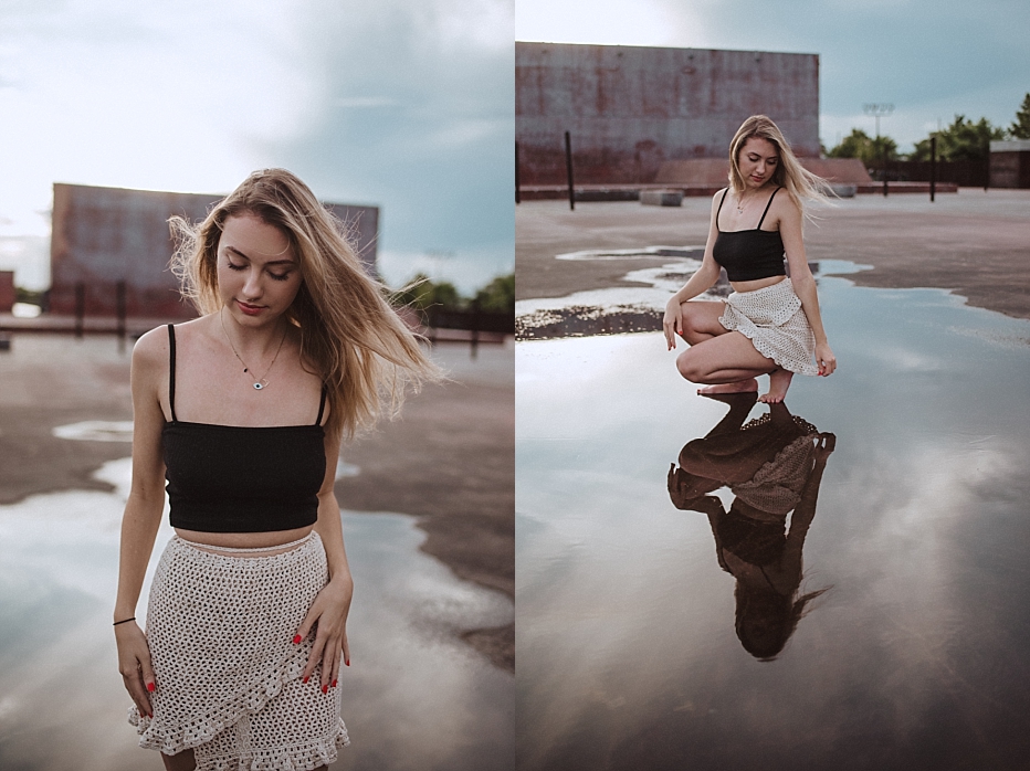 Clothing brand shoot in crescent parkt