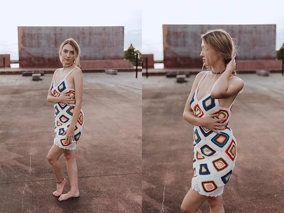 Clothing brand shoot in crescent parkt